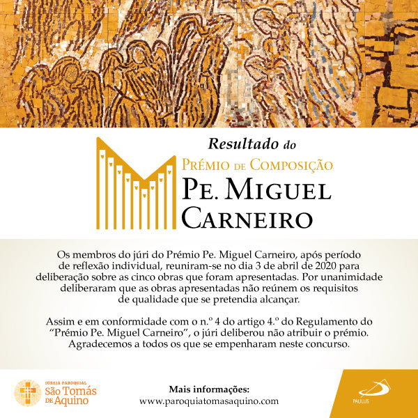 Prémio Pe. Miguel Carneiro não atribuído