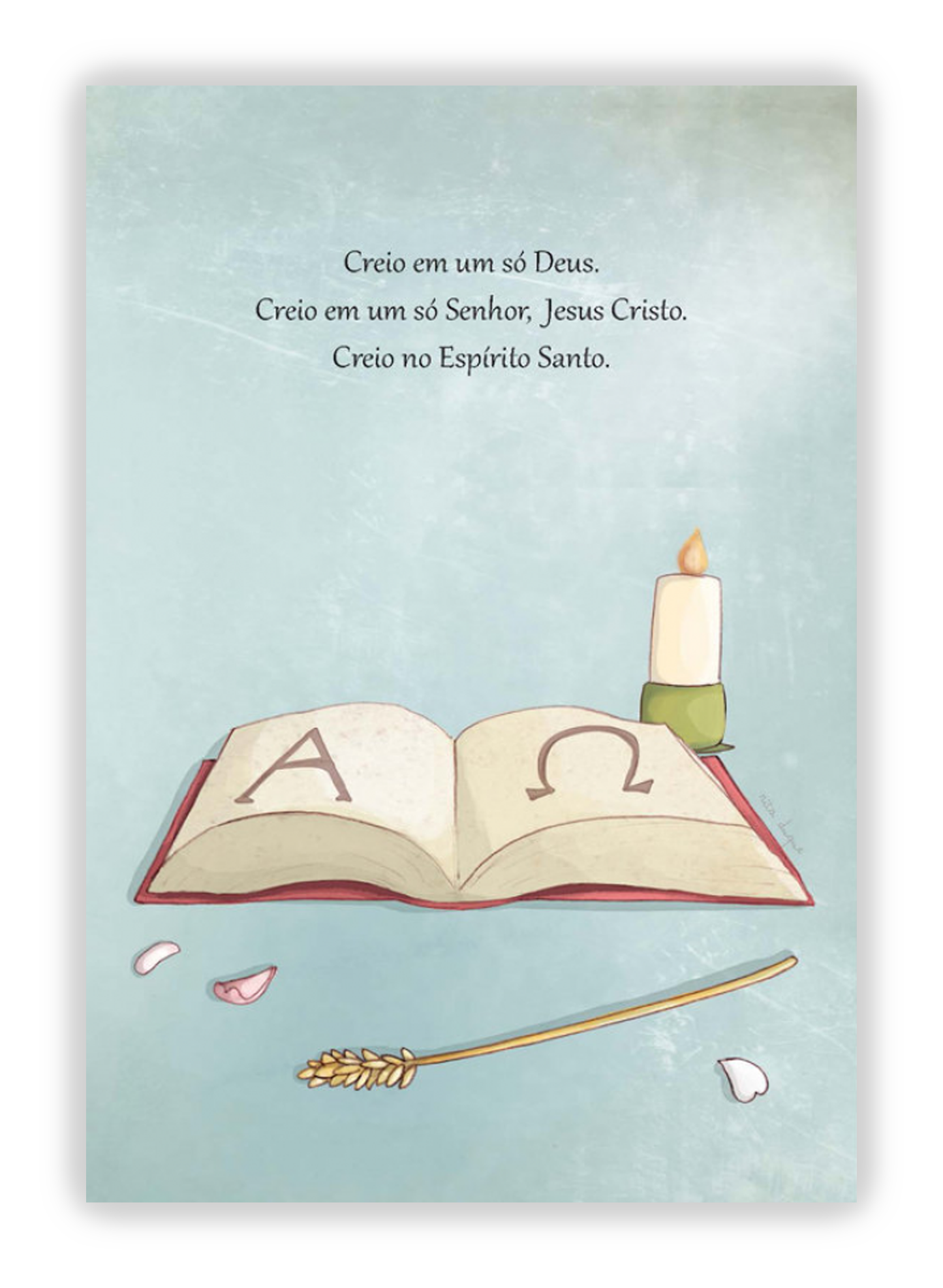 Diploma/postal - Profissão de Fé - 10 un.