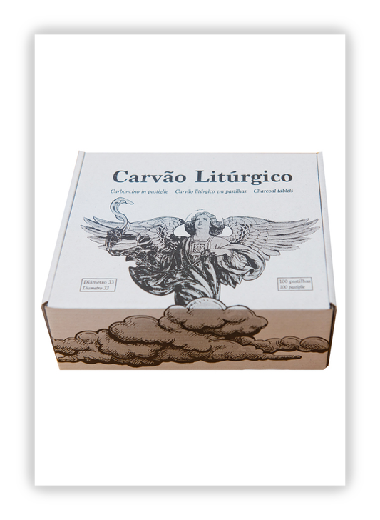 Carvão litúrgico - Caixa com 100 pastilhas