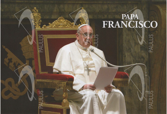 Pagela Papa Francisco - Pacote com 10 un.