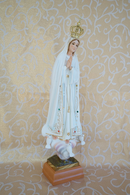 Imagem Nossa Senhora de Fátima - 35 cm