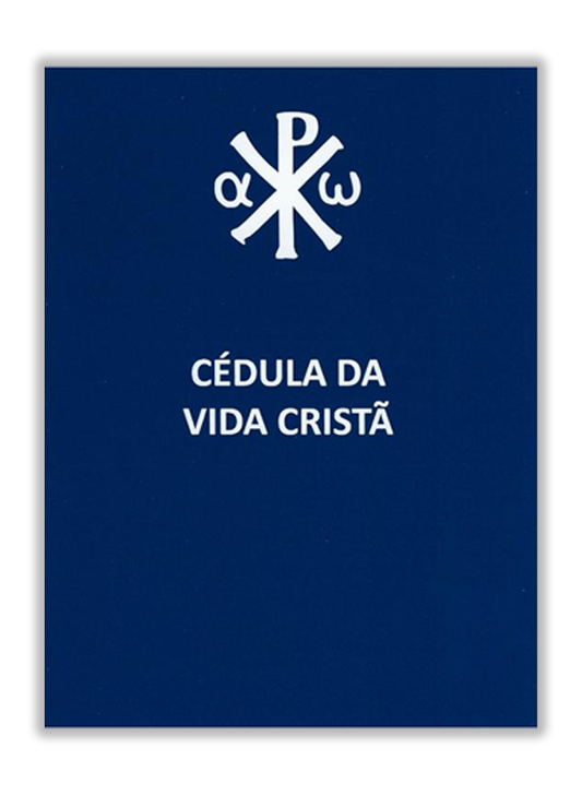 Cédula da vida Cristã - 5 un.