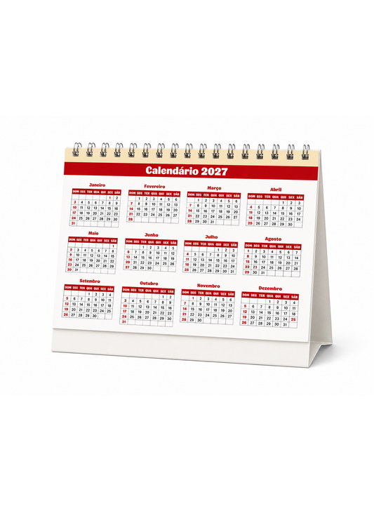 Calendário de Mesa 2027 – Santos