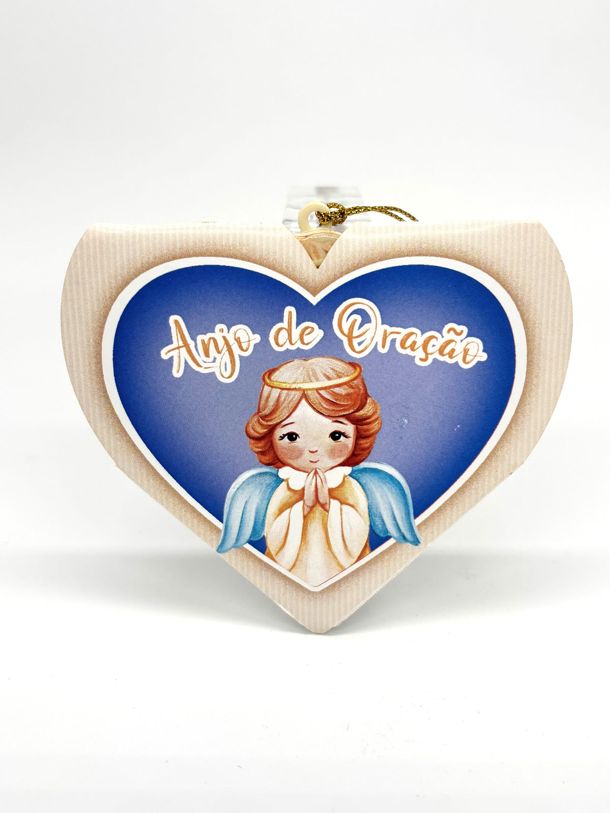 Enfeite de Natal e íman Anjo de Oração
