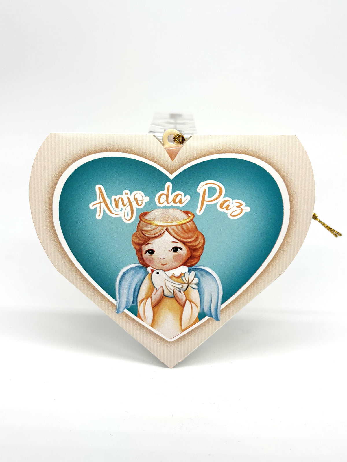 Enfeite de Natal e íman Anjo da Paz