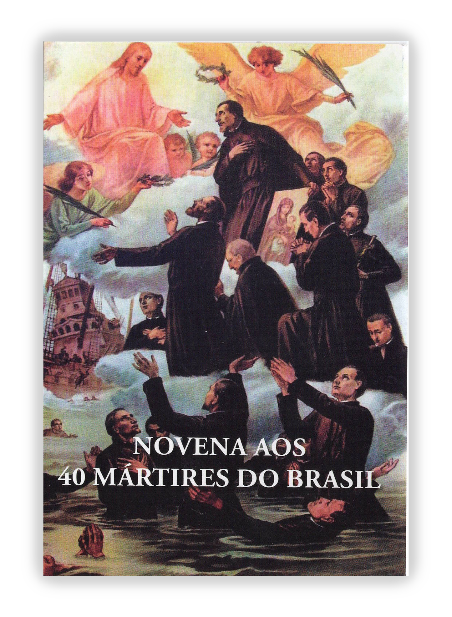 Novena aos 40 mártires do Brasil - 10 un.