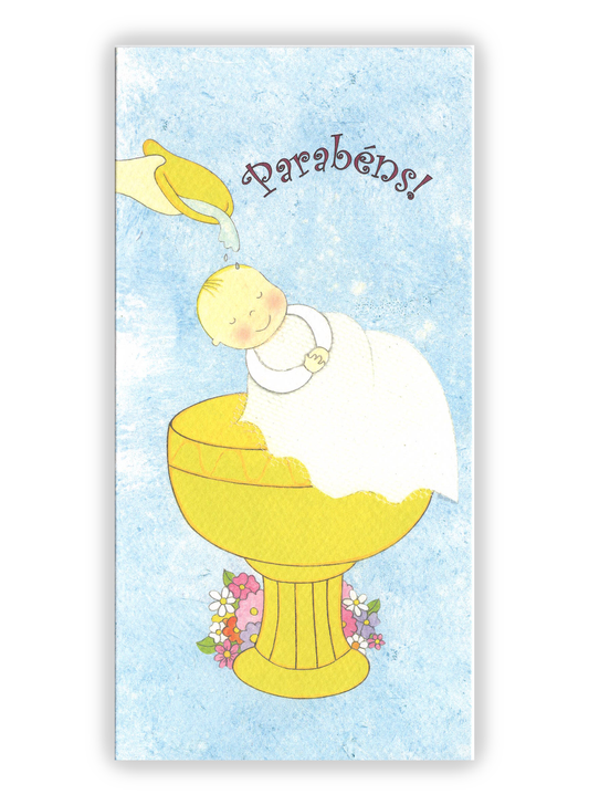 Cartão Batismo - 10 un.