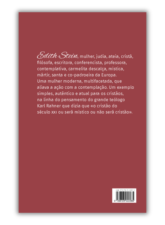 Edith Stein - Uma mulher contemplativa