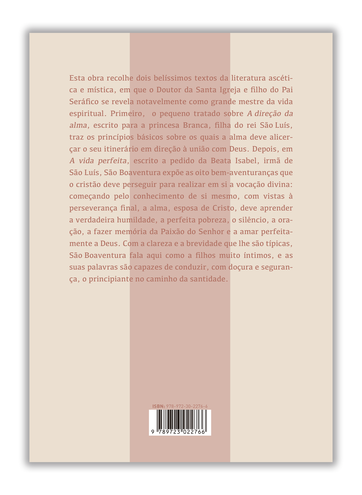 A Direção da Alma e a Vida Perfeita - São Boaventura