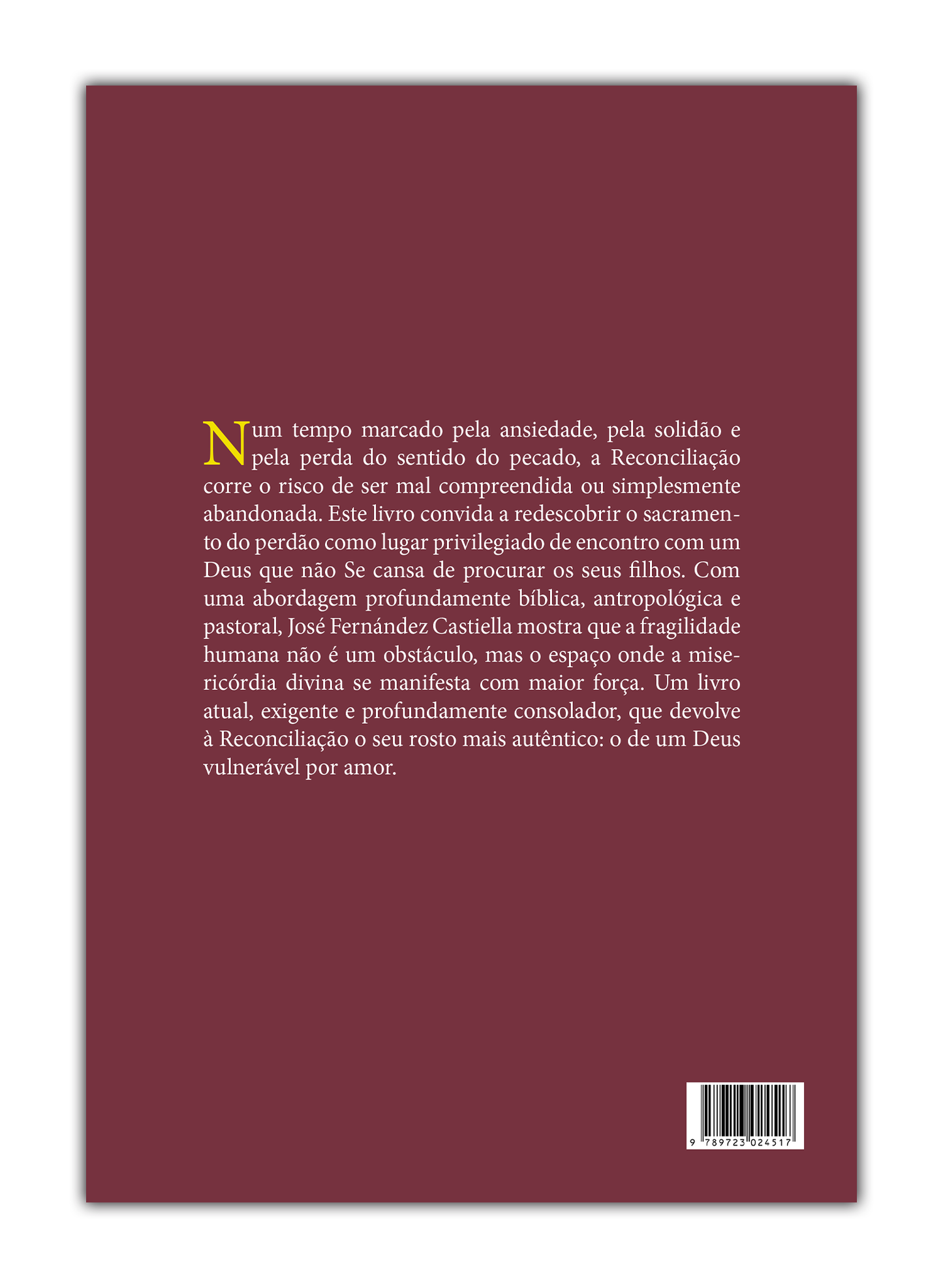 Filhos frágeis de um Deus vulnerável - Um olhar renovado sobre o Sacramento da Reconciliação
