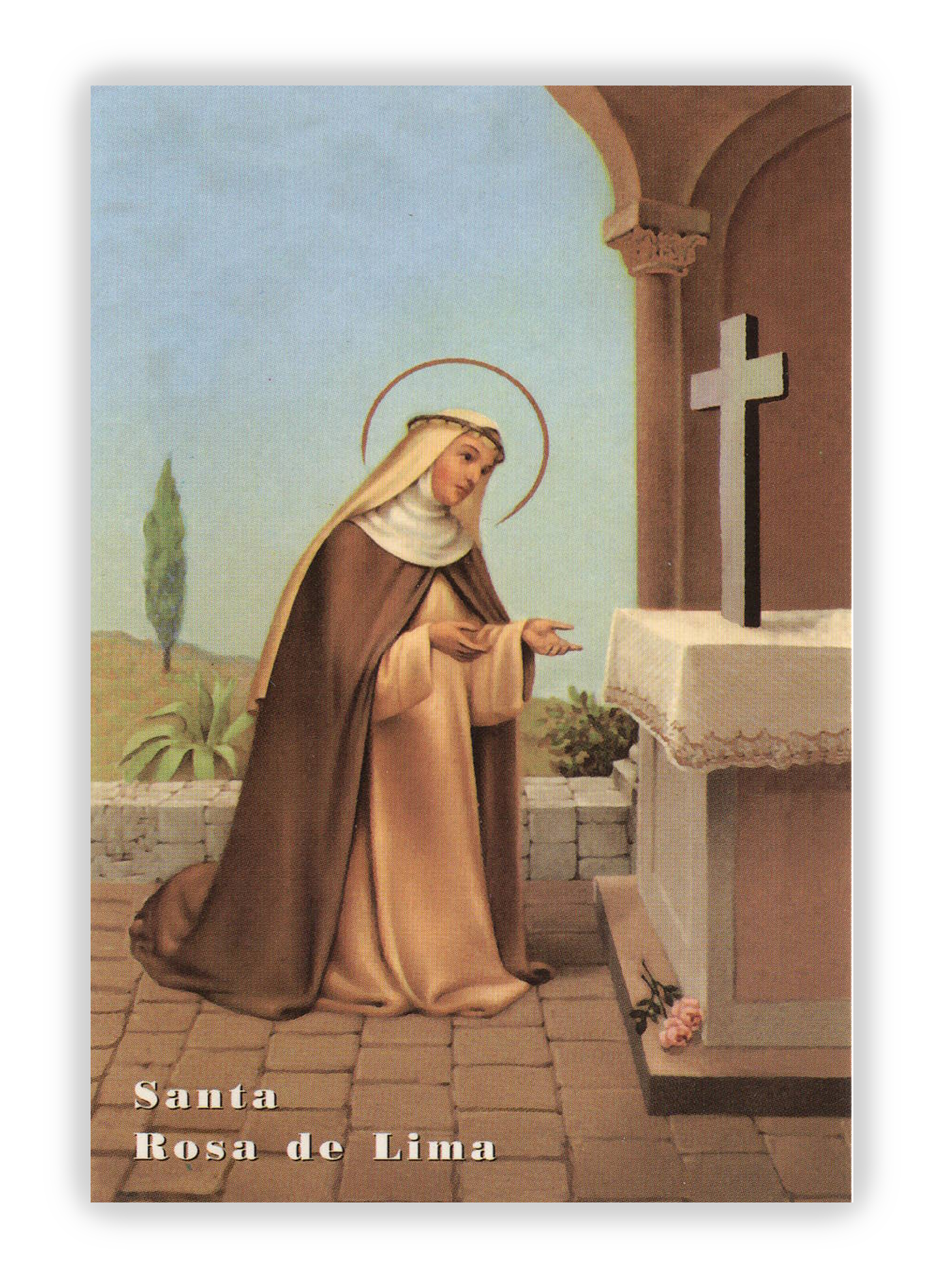 Pagela Santa Rosa de Lima - 25 un.