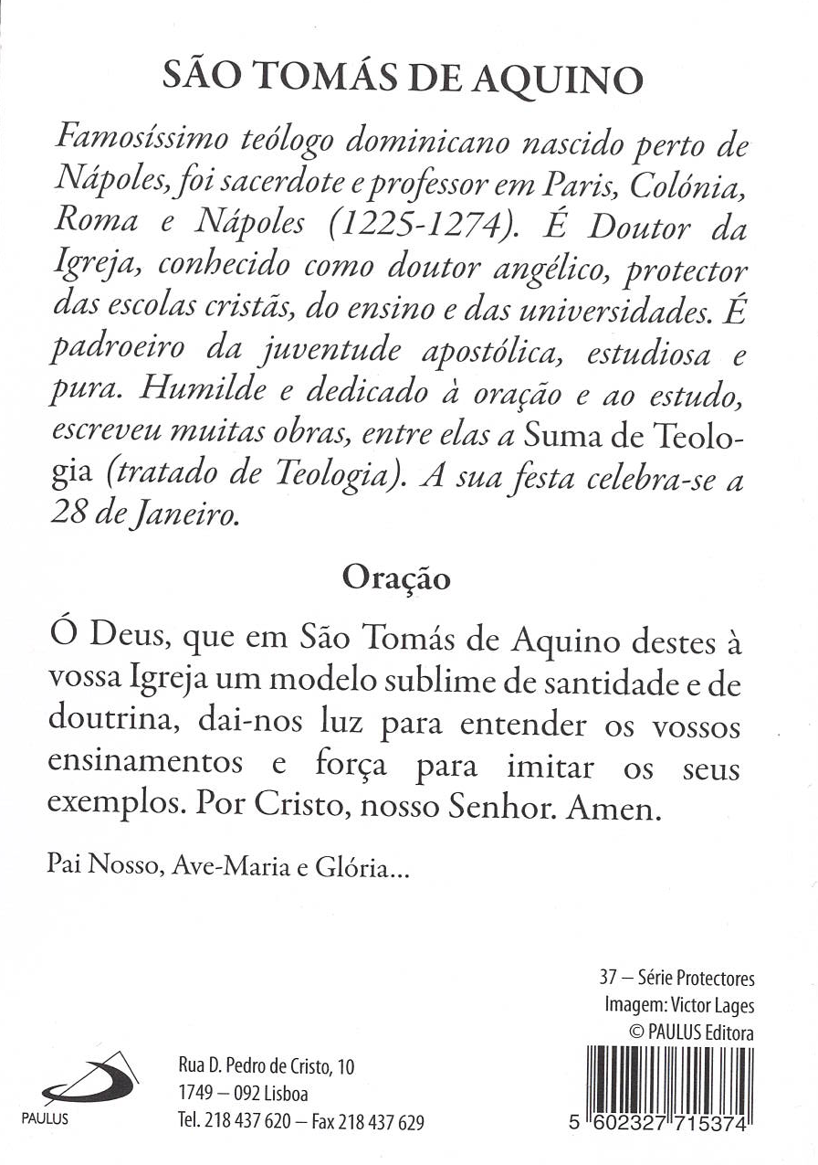 Pagela São Tomás de Aquino - 25 un.