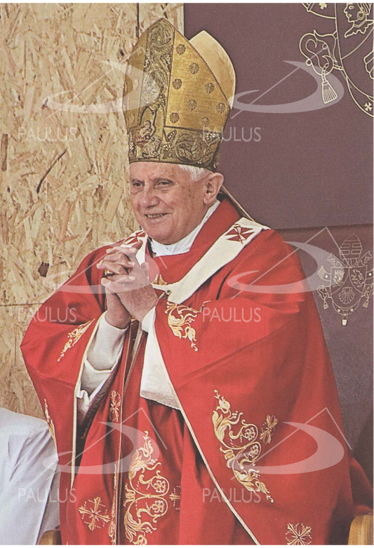 Pagela Oração pelo Papa Bento XVI - Pacote com 10 un.