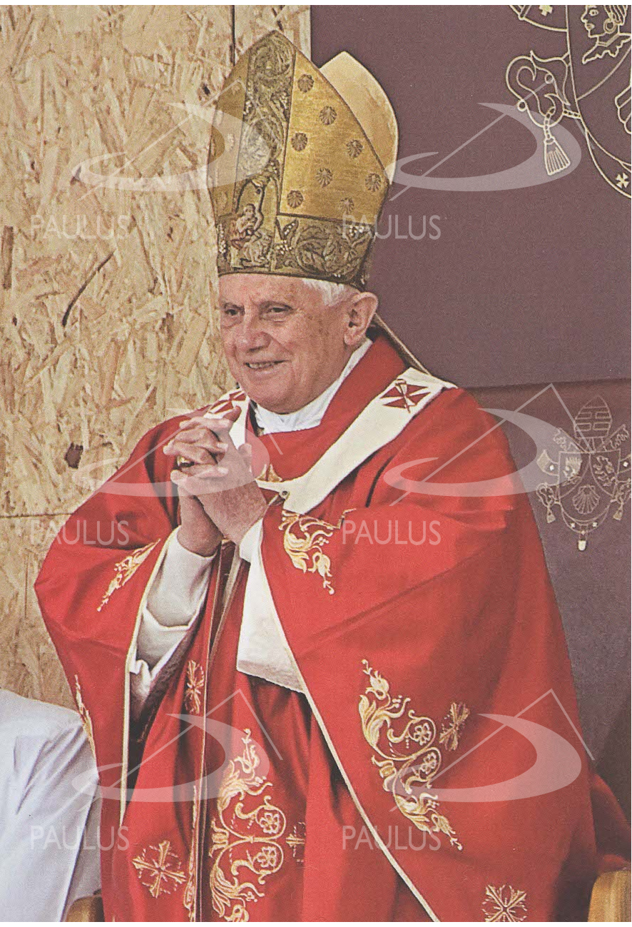 Pagela Oração pelo Papa Bento XVI - Pacote com 10 un.