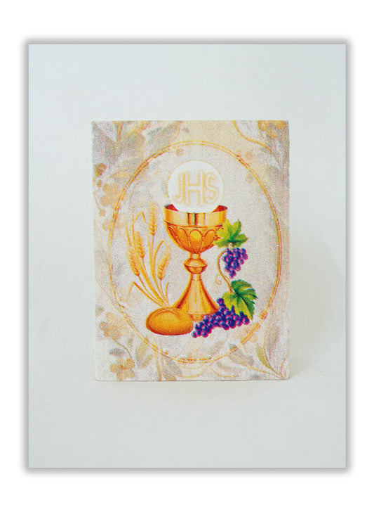 Terço Primeira Comunhão - Caixa em madeira