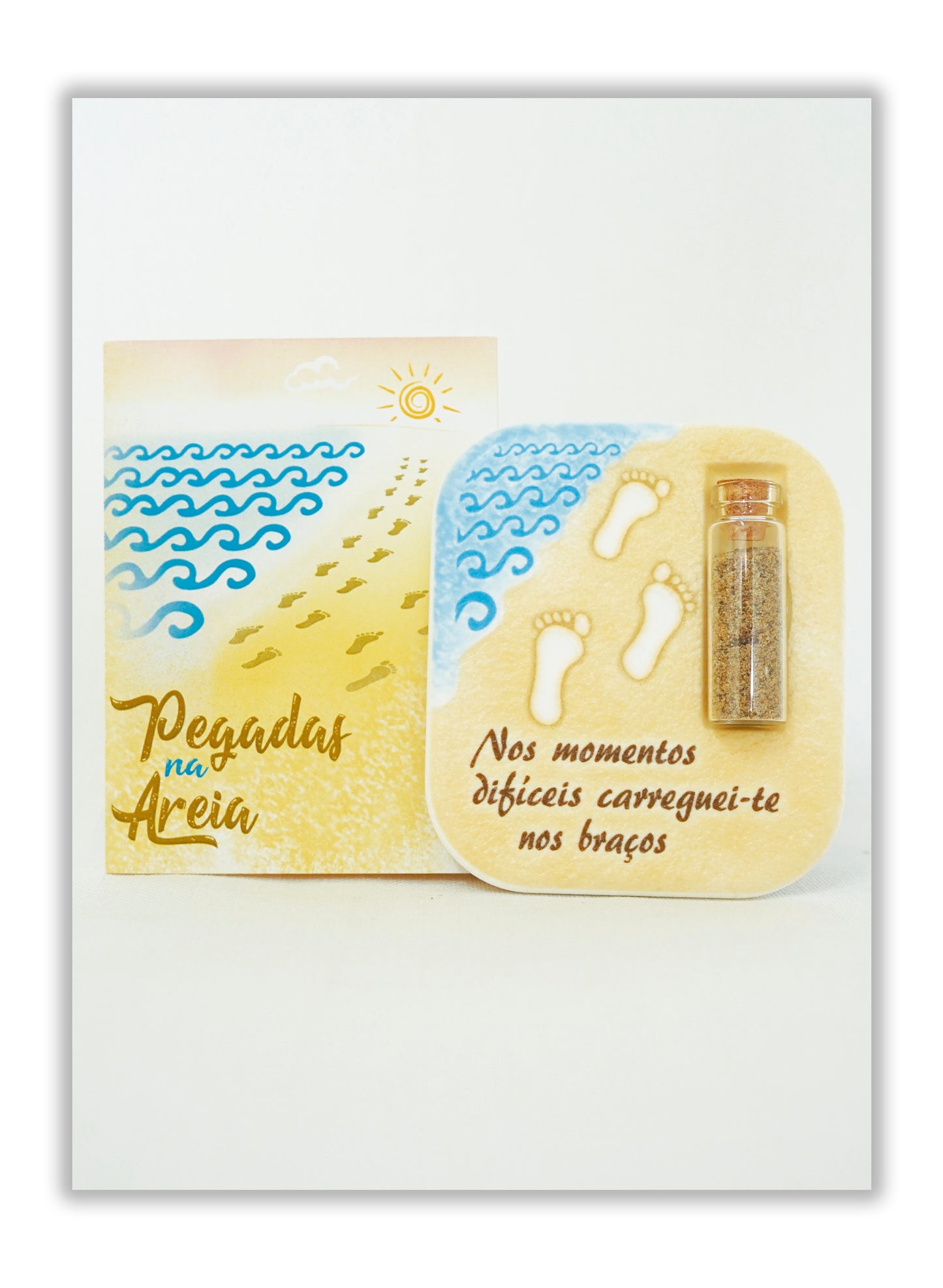 Pegadas na Areia - Íman