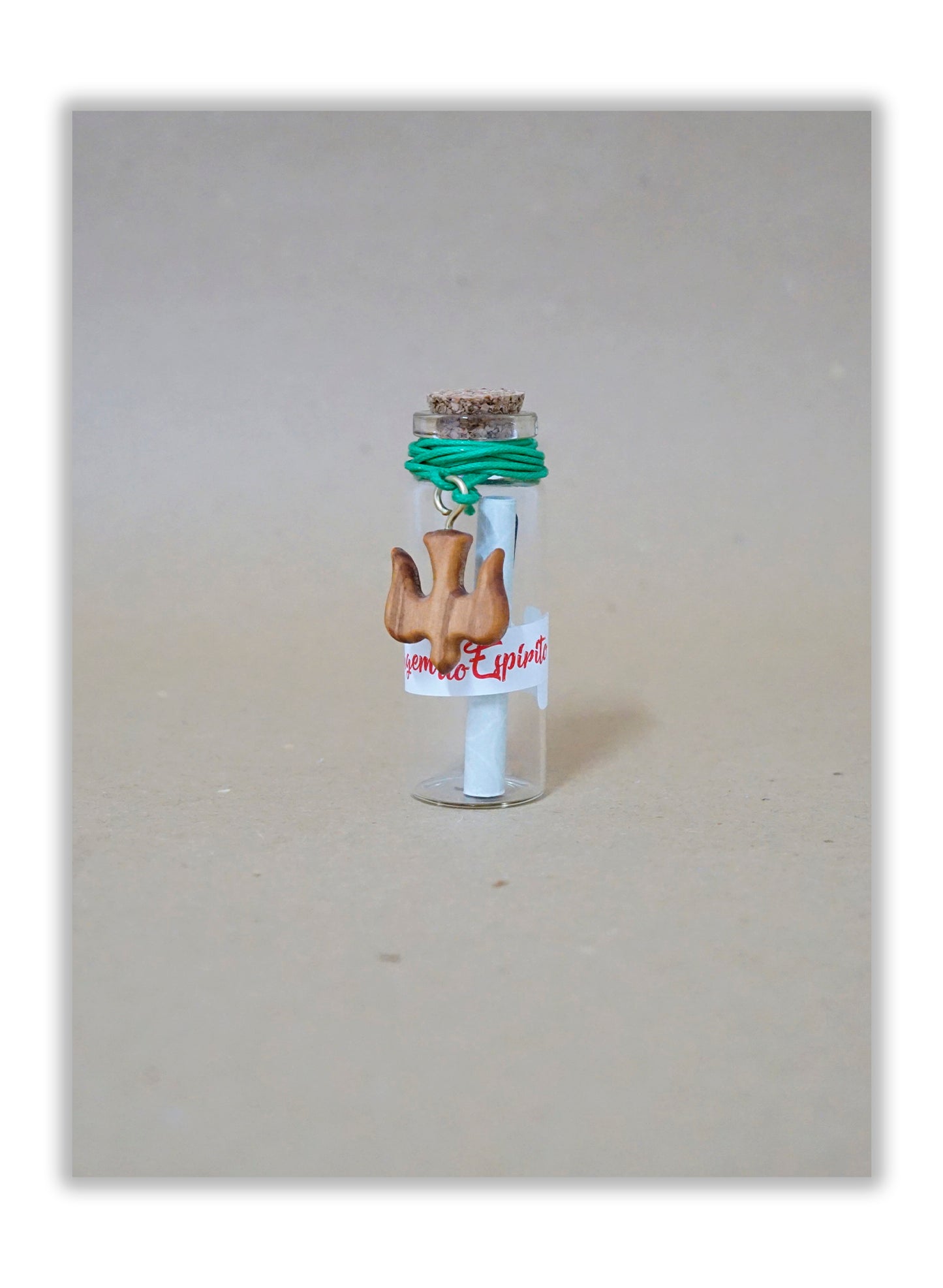 Garrafa com mensagem - Crisma