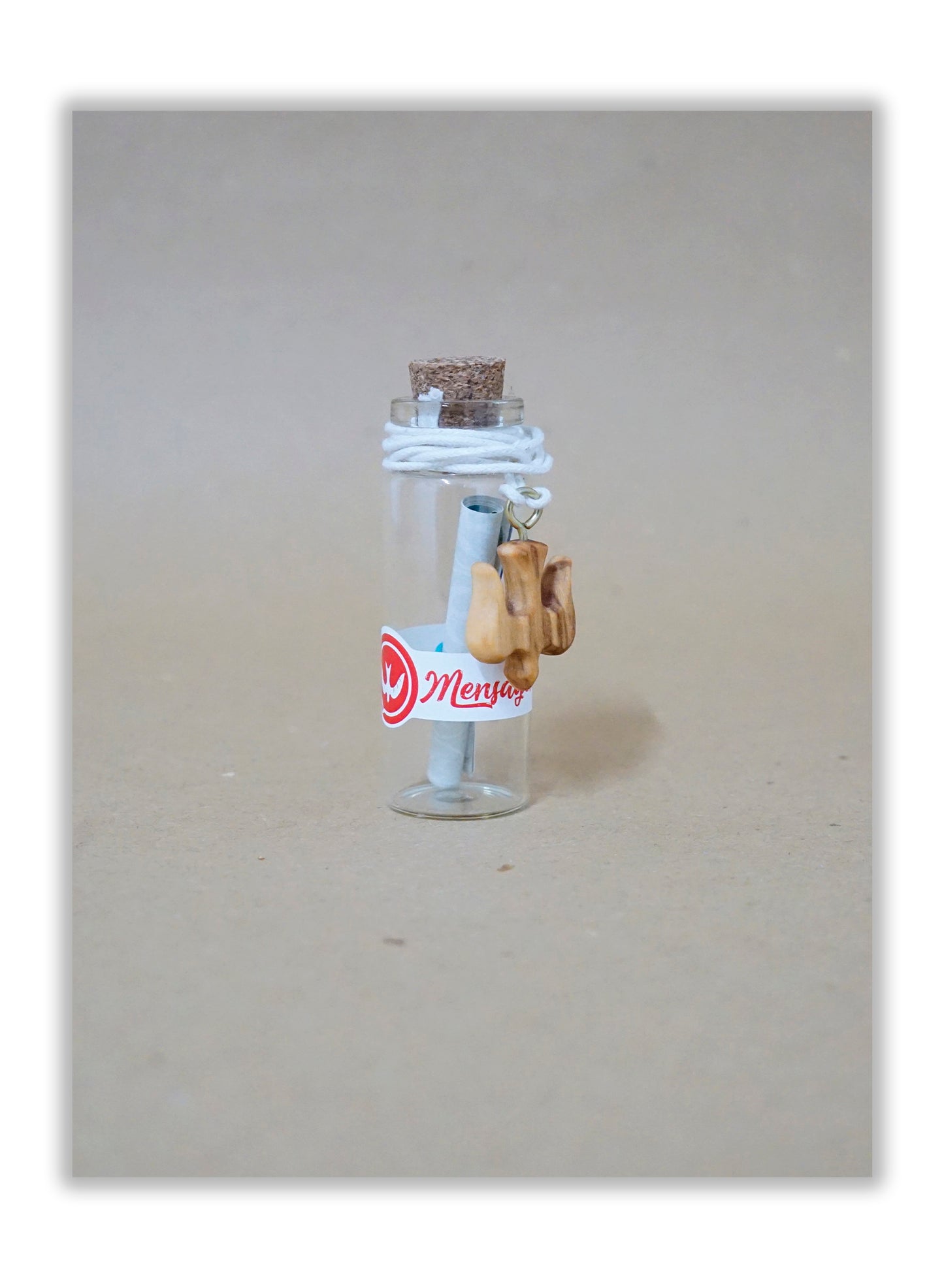 Garrafa com mensagem - Crisma