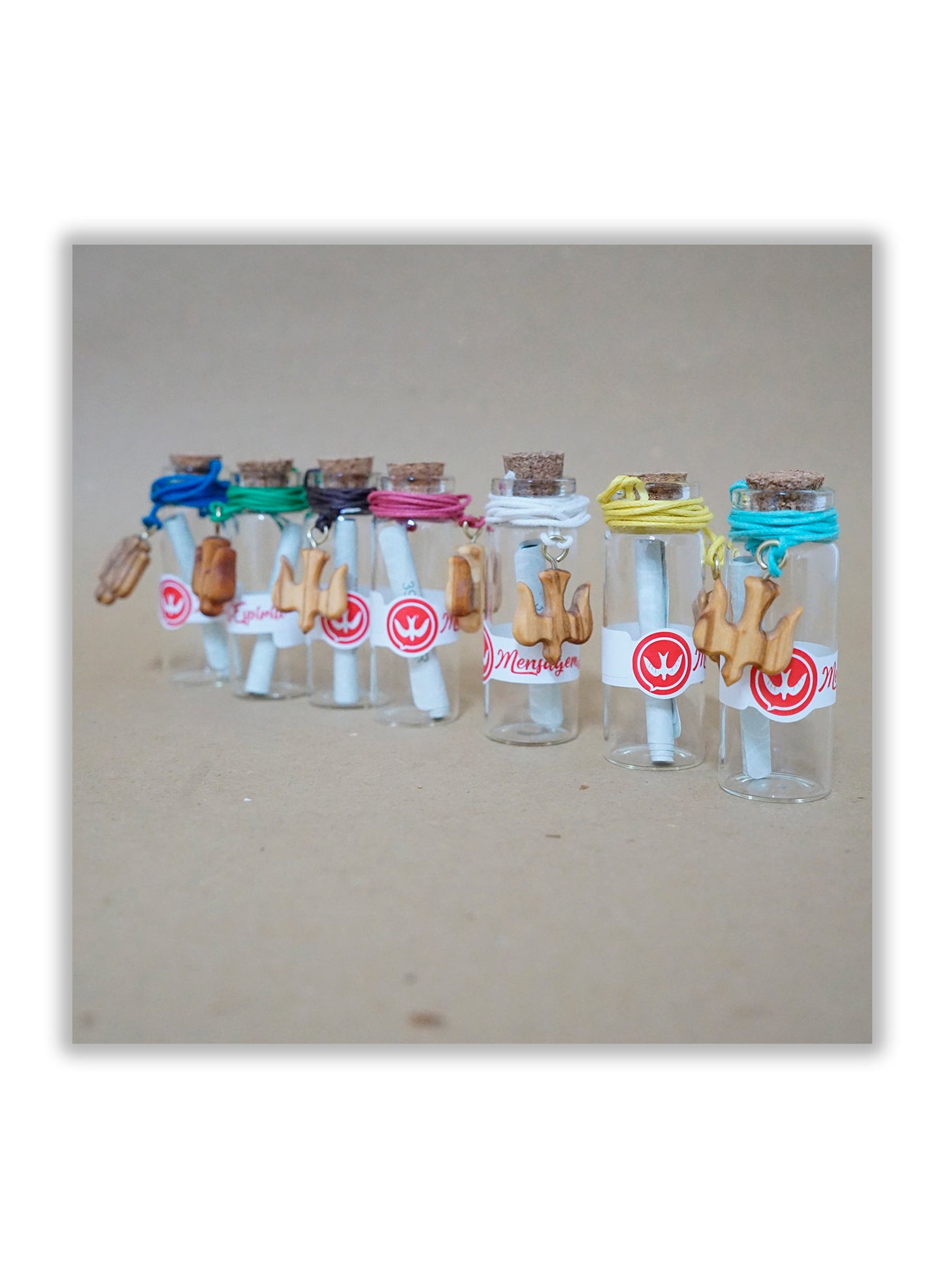 Garrafa com mensagem - Crisma