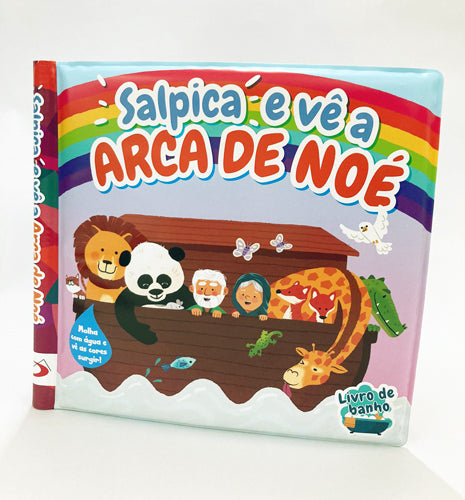 Salpica e vê a Arca de Noé - Livro de banho