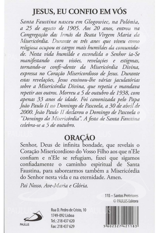 Pagela Jesus, eu confio em Vós - 25 un.