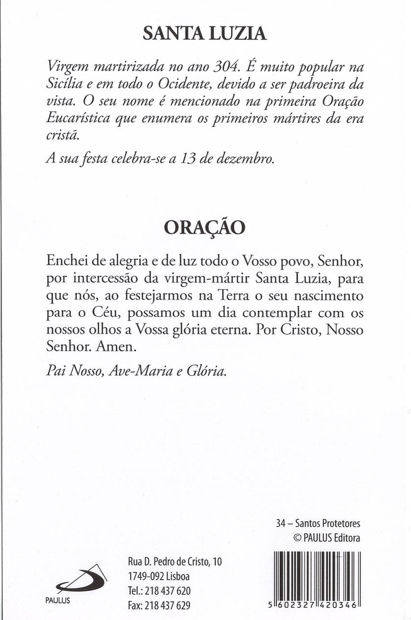 Pagela Santa Luzia - 25 un.