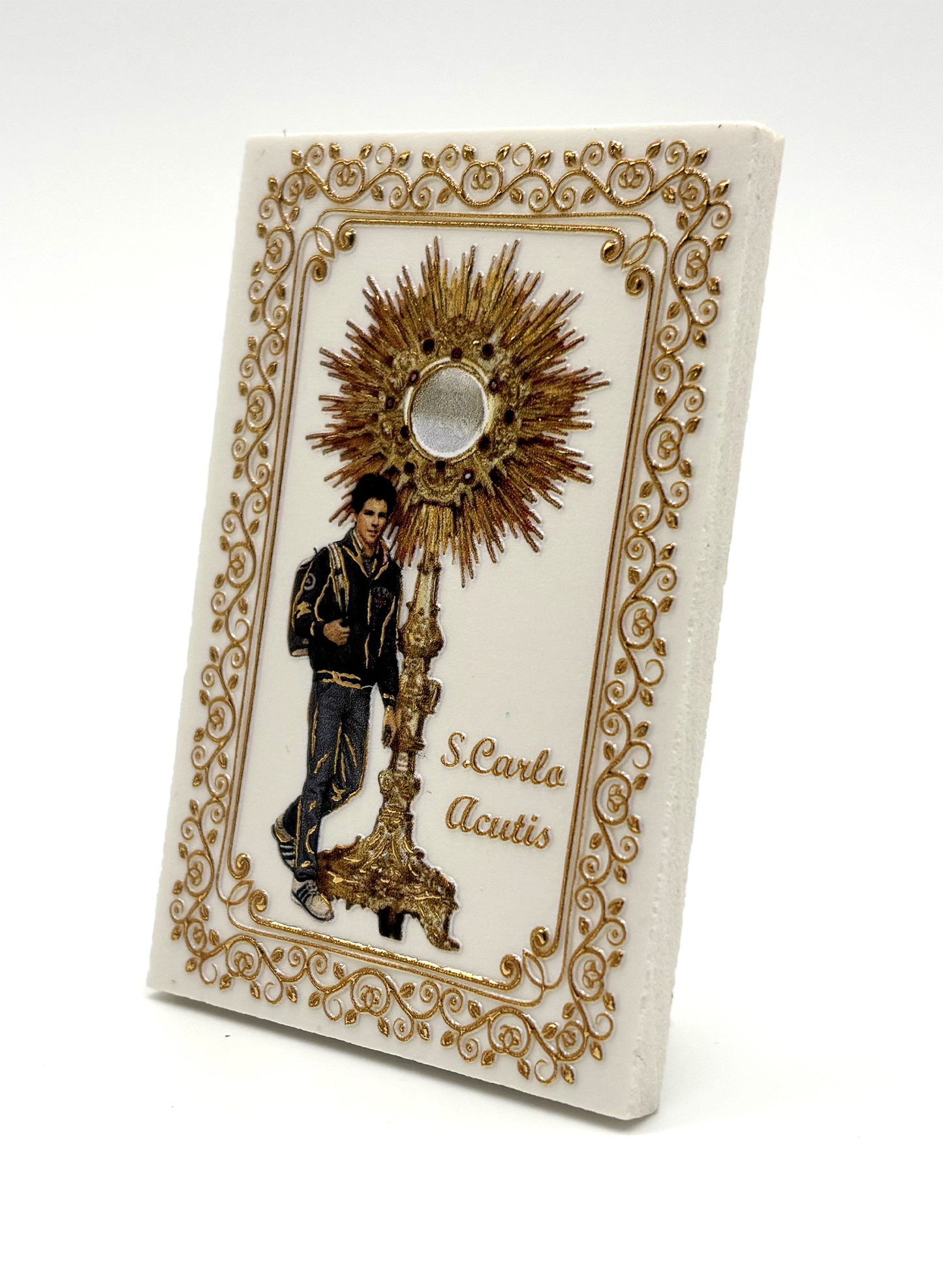 Placa São Carlo Acutis