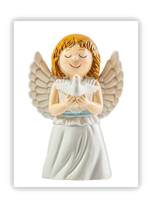 Imagem Anjo Crisma - Azul