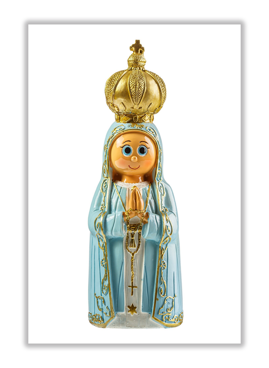 Imagem Nossa Senhora de Fátima - 13 cm