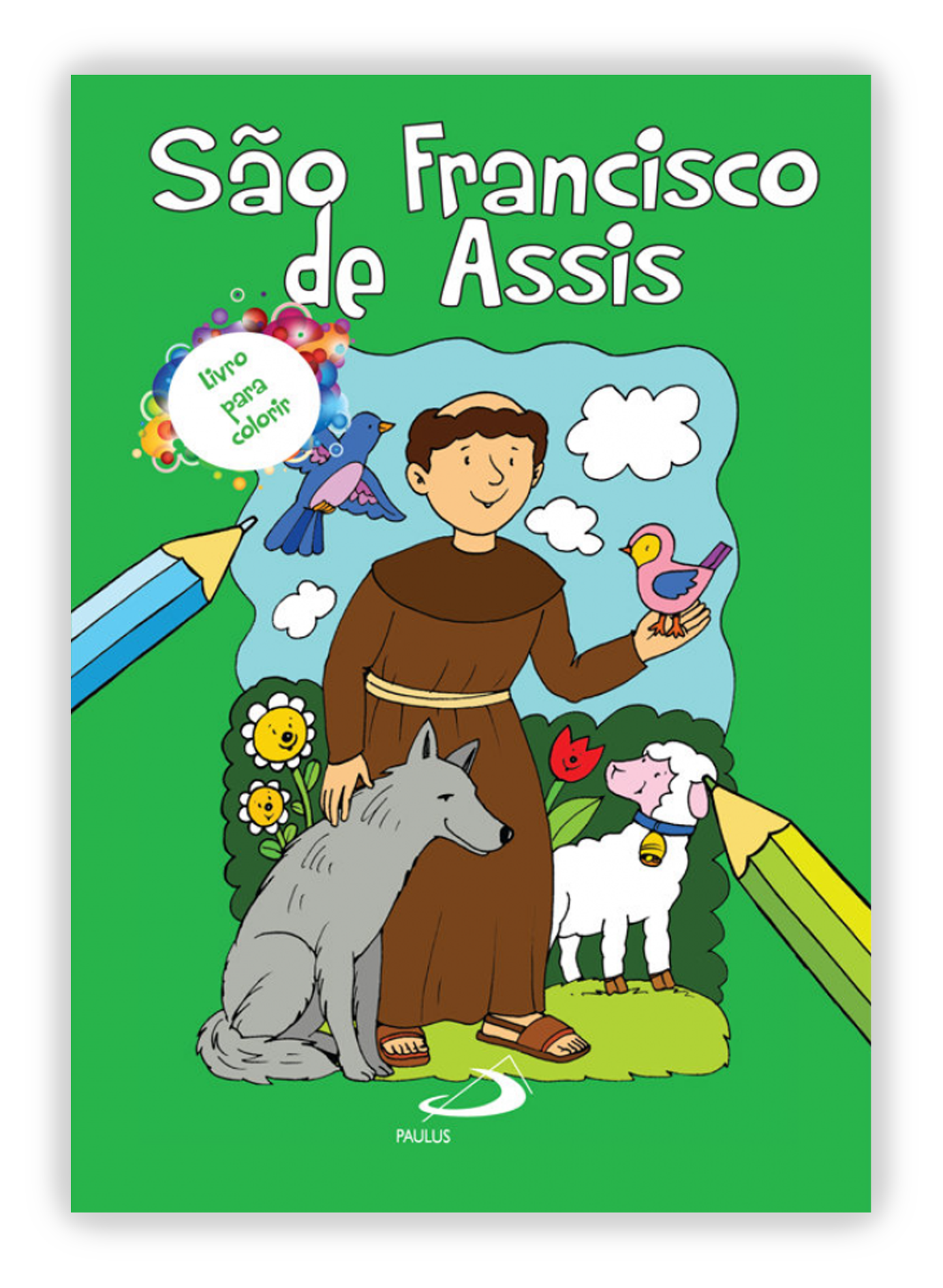 São Francisco de Assis LIVRO COLORIR
