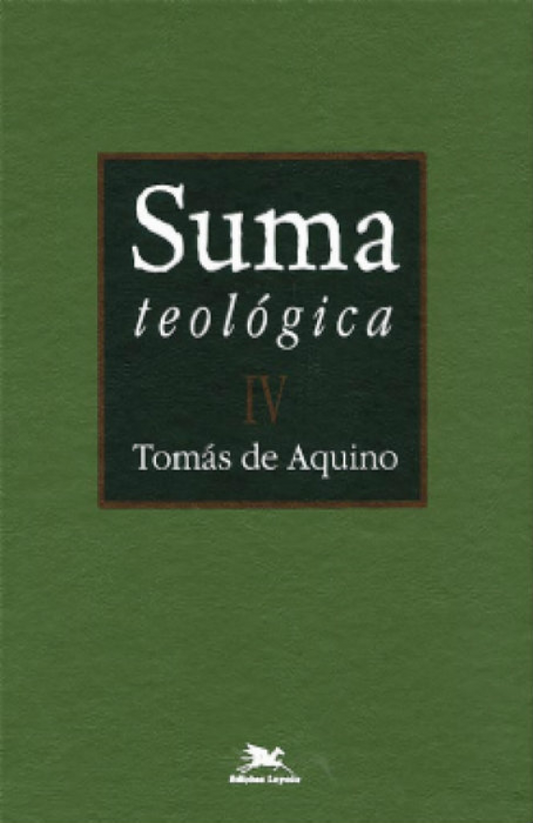 Suma teológica vol. 4