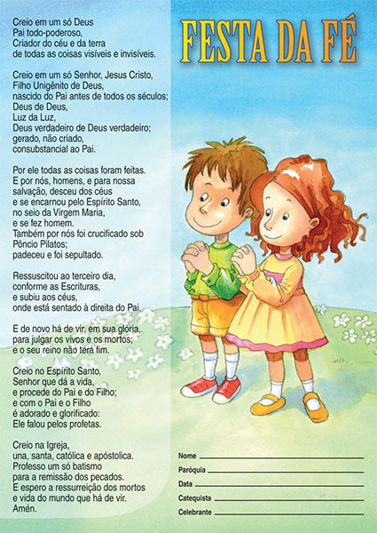 Diploma Festa da Fé