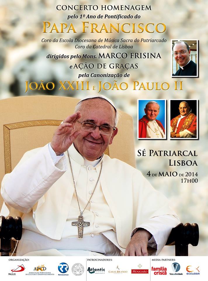 Veja em direto o Concerto homenagem ao Papa Francisco