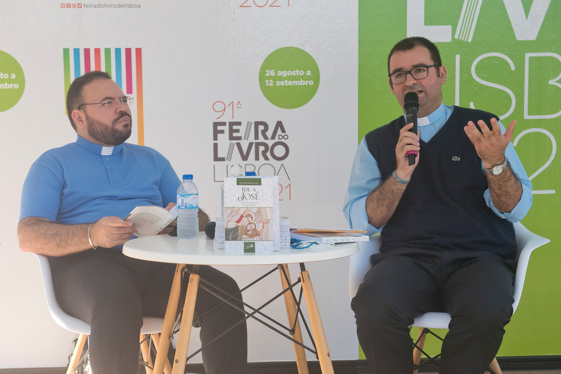 Pe. David Palatino na Feira do Livro de Lisboa