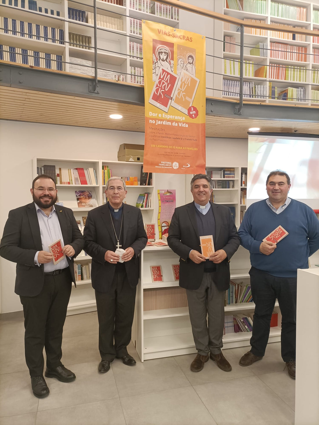 Apresentação do livro «Dor e Esperança no jardim da vida (Via Crucis e Via Lucis)»