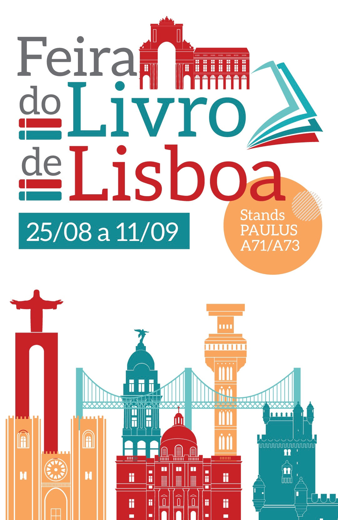 PAULUS Editora marca presença na 92.ª edição da Feira do Livro de Lisboa