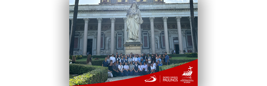 Como Peregrinos da Esperança, os jovens da Família Paulina marcam presença no Jubileu da Juventude