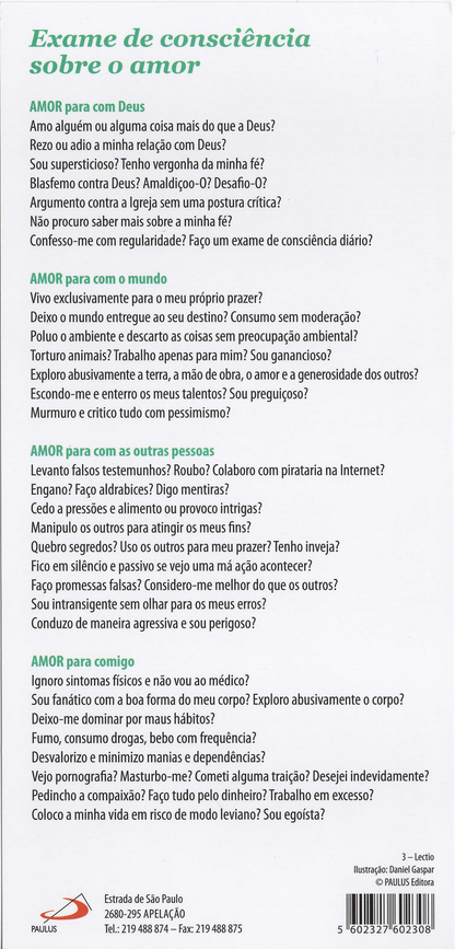 Pagela Sacramento da Misericórdia - Pacote com 7 un.