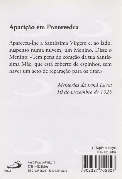 Pagela Aparição em Pontevedra - 25 un.