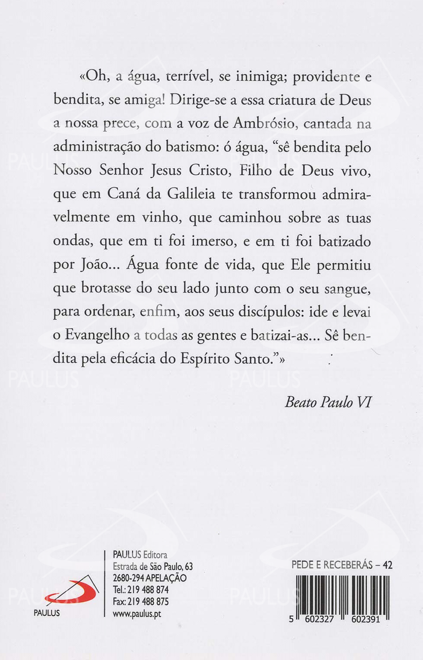 Pagela Oração para Pedir Chuva - Pacote com 10 un.