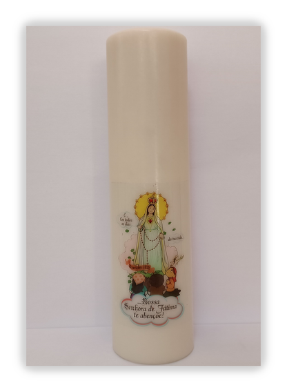 Vela Feliz Aniversário Rosa