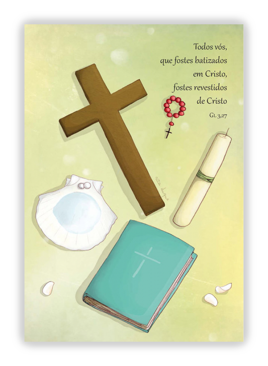 Diploma/postal - Iniciação Cristã - 10 un.