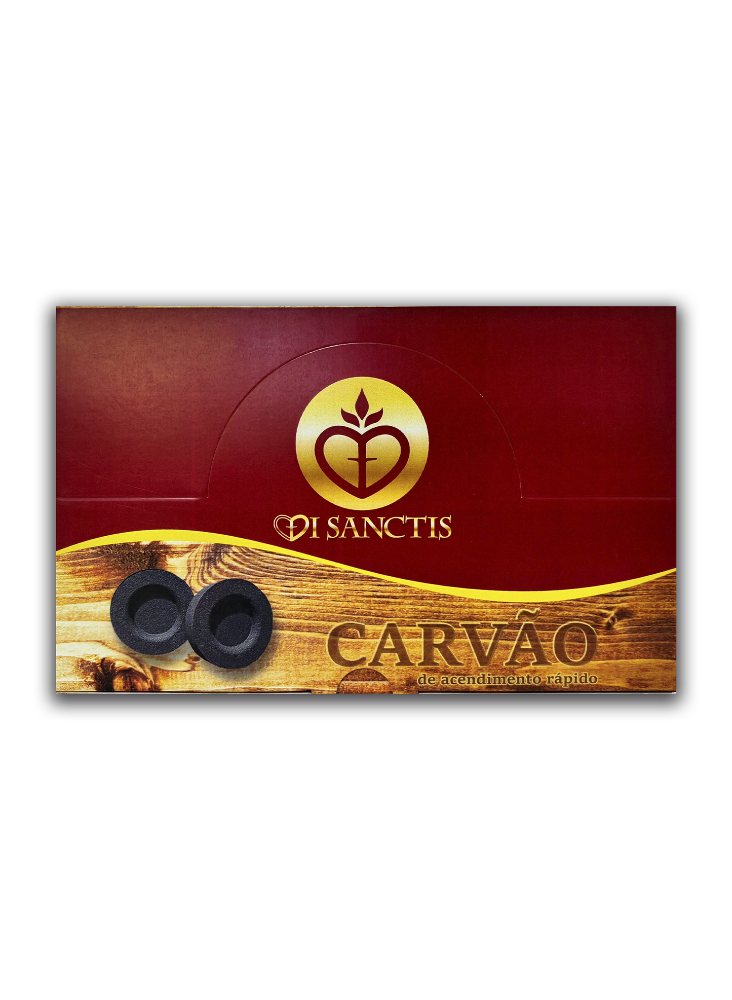 Carvão litúrgico - Caixa com 100 pastilhas
