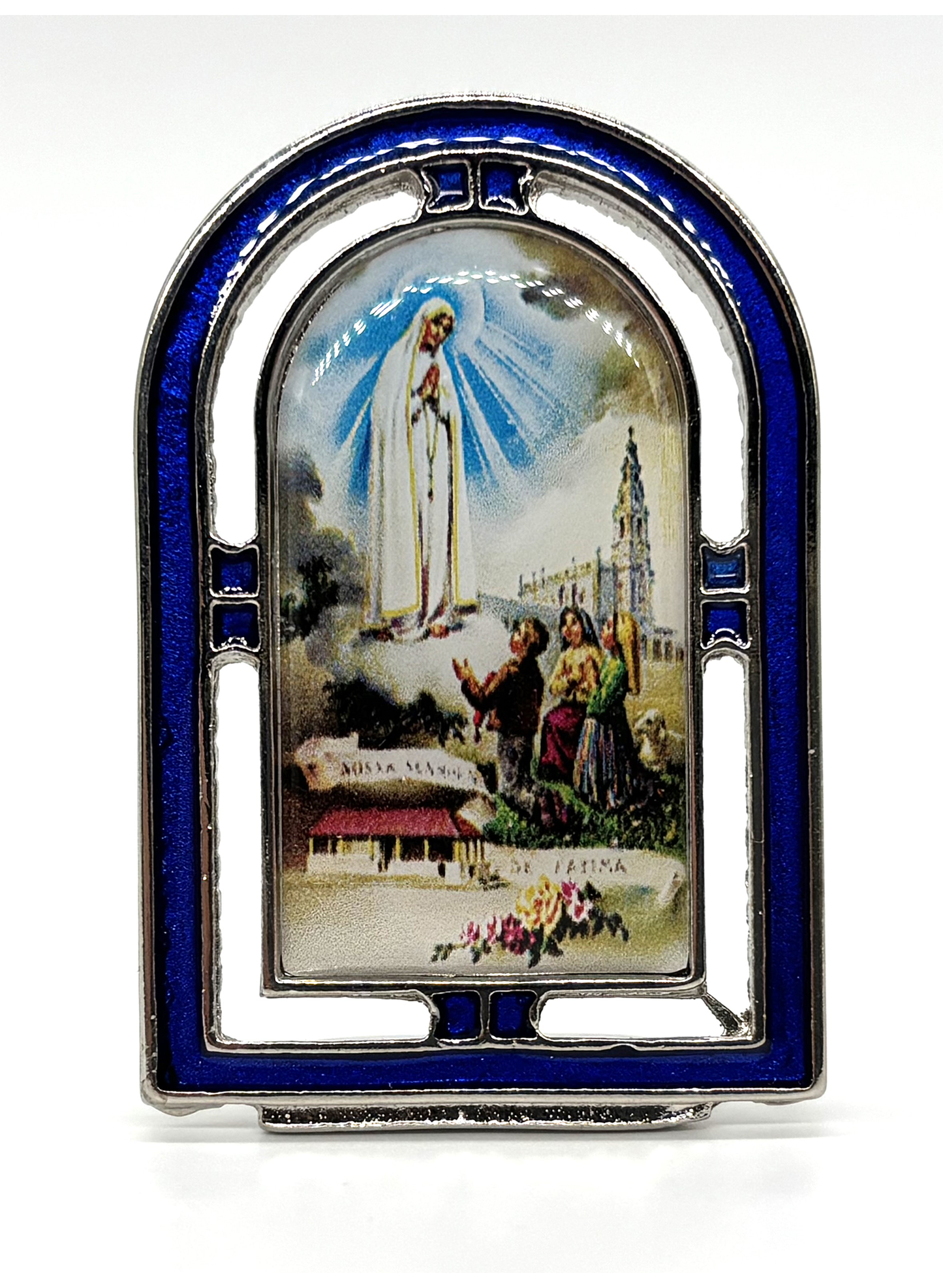 Placa Metálica Nossa Senhora de Fátima