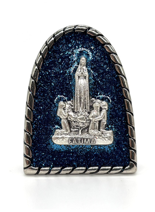 Placa Metálica Nossa Senhora de Fátima
