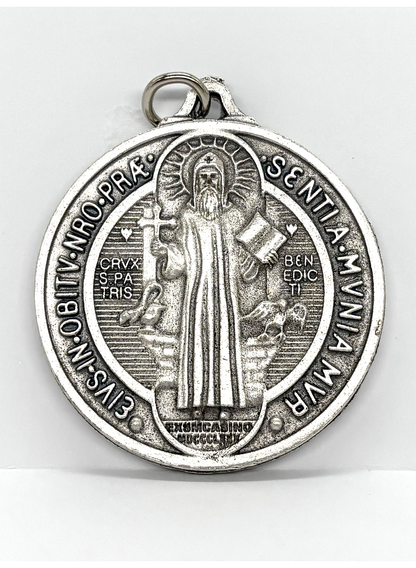 Medalha de São Bento em metal