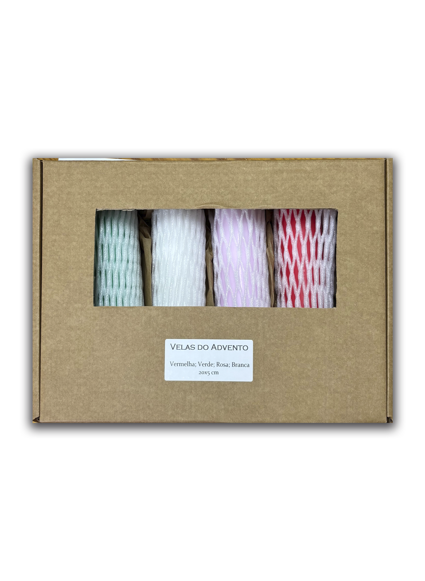 Velas do Advento – Conjunto de 4 unidades