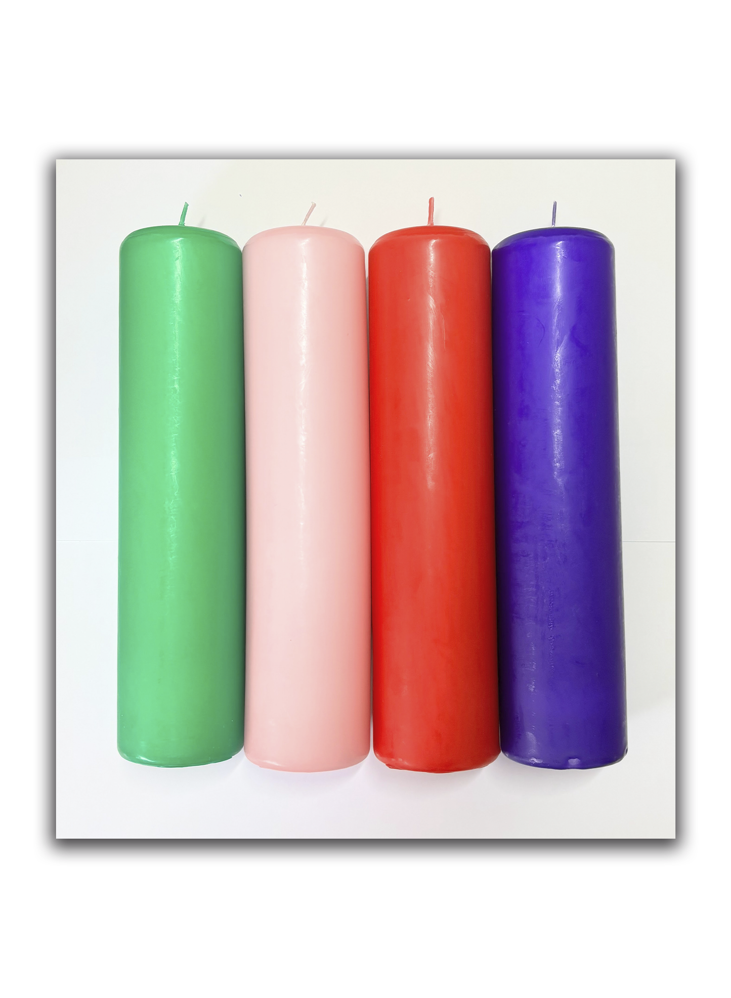 Velas do Advento – Conjunto de 4 unidades