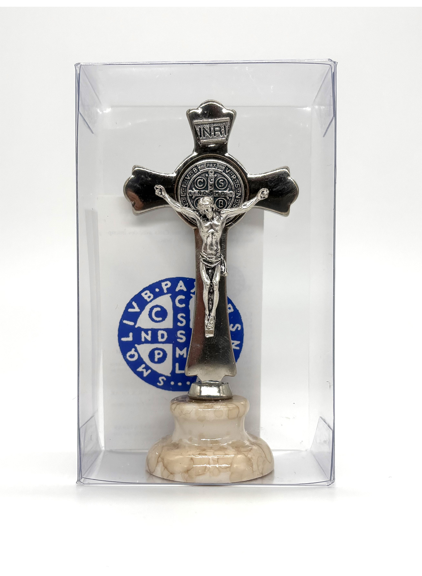 Cruz de São Bento com Base em Mármore