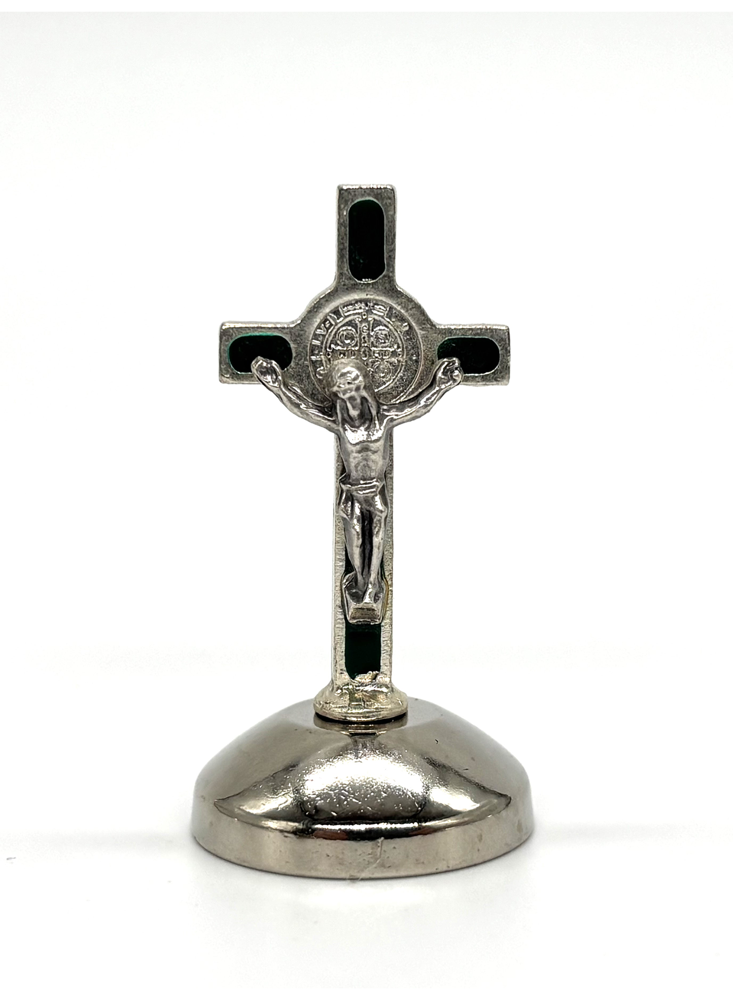 Mini Cruz de São Bento em metal